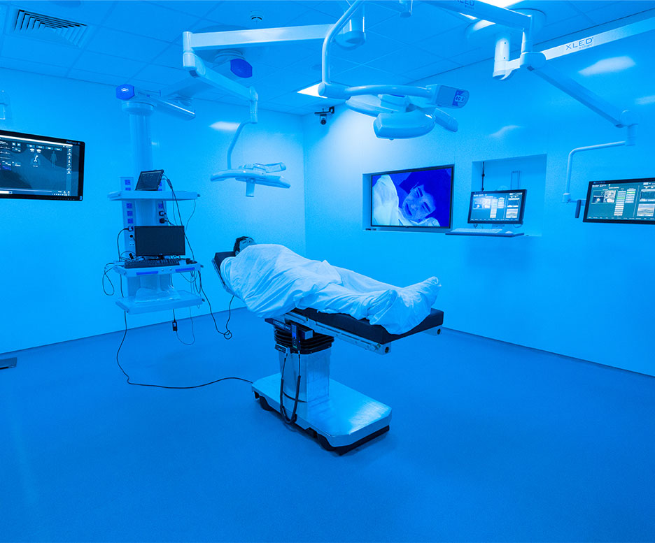 Image of the Sim Body in the Integrated Theatre Suite