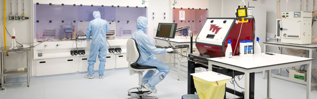 Clean room manufacturing